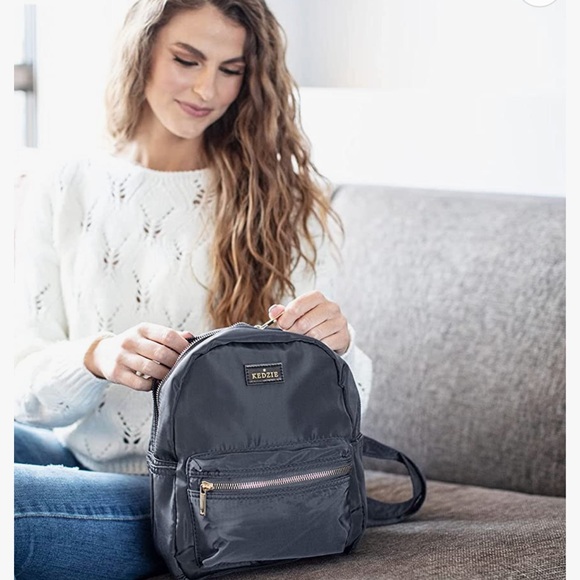 Kedzie Bags Kedzie Mainstreet Stylish Mini Backpack With Front Pocket Poshmark